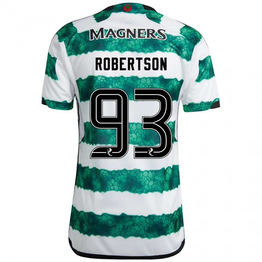 Mulher Camisola Mitchell Robertson #93 Verde Principal 2023/24 Camisa