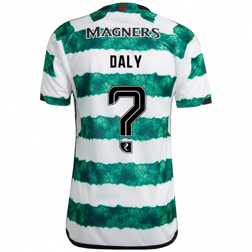 Mulher Camisola Kayden Daly #0 Verde Principal 2023/24 Camisa