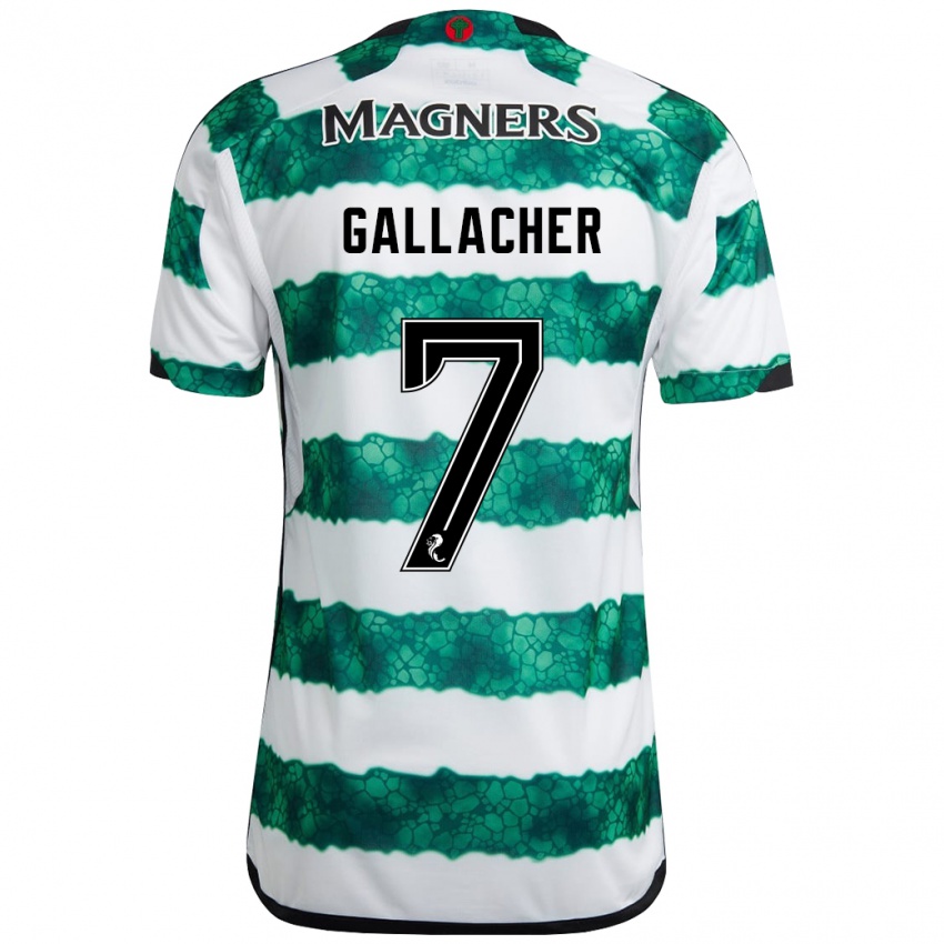 Mulher Camisola Amy Gallacher #7 Verde Principal 2023/24 Camisa