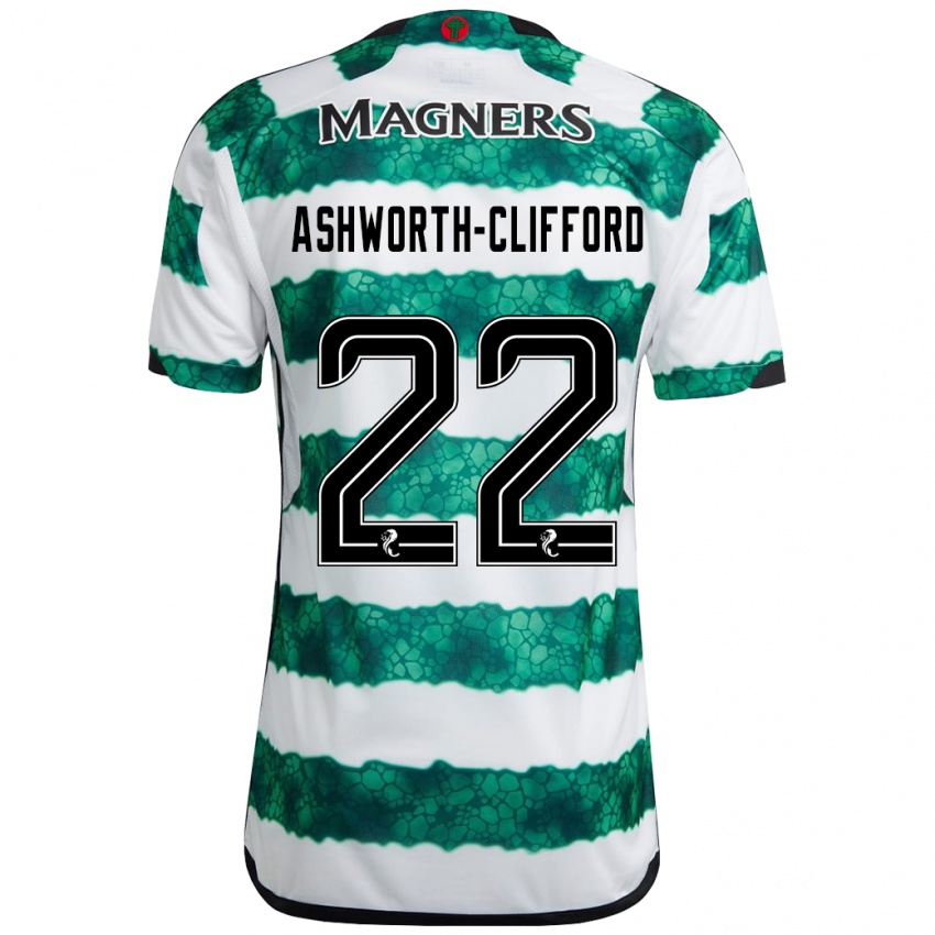 Mulher Camisola Lucy Ashworth-Clifford #22 Verde Principal 2023/24 Camisa