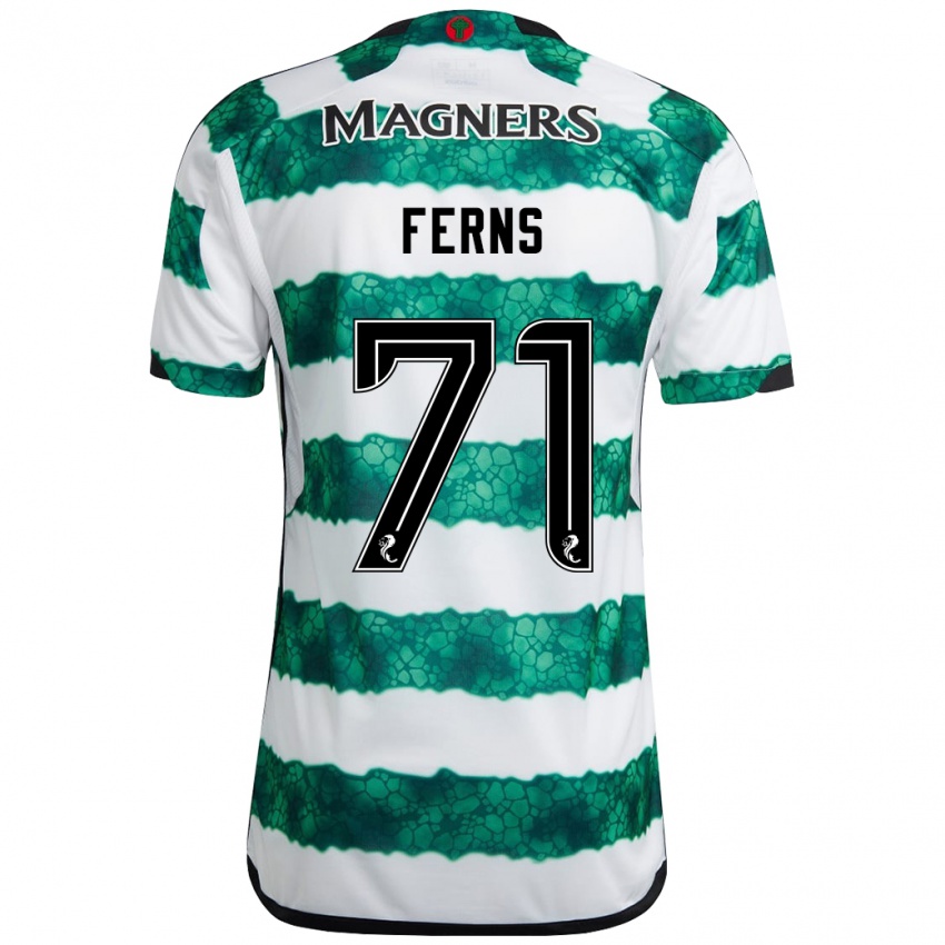 Mulher Camisola Abbie Ferns #71 Verde Principal 2023/24 Camisa