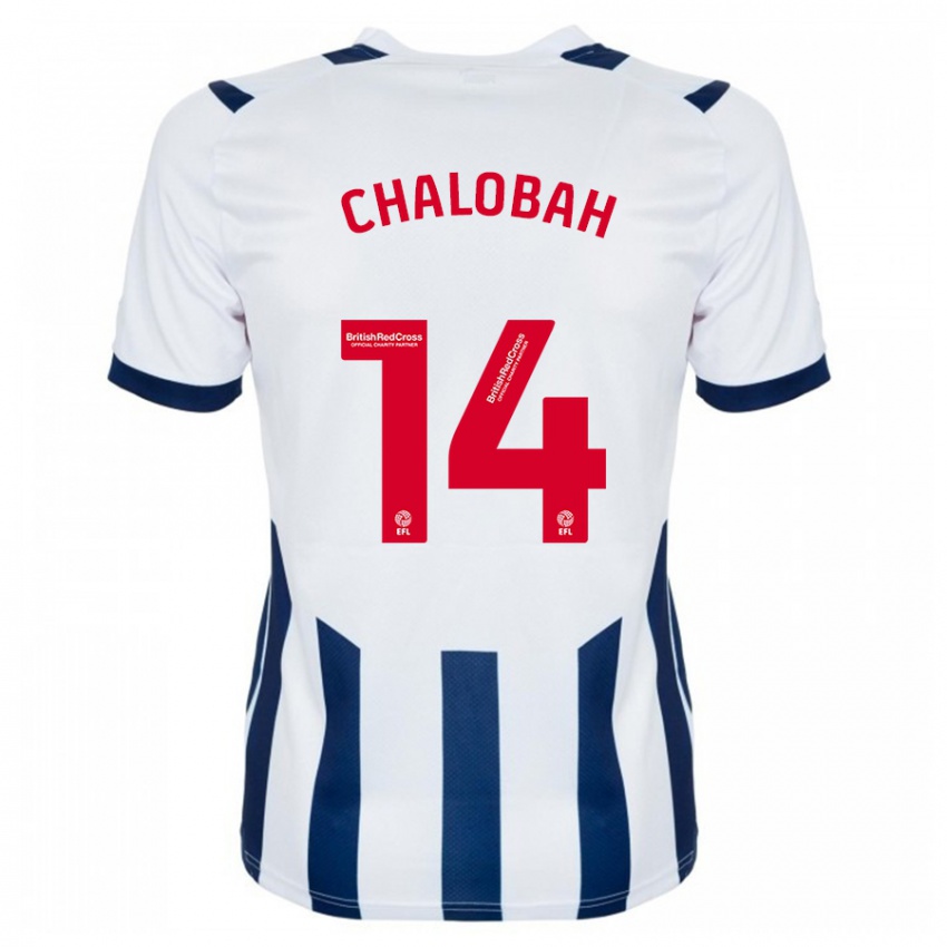 Mulher Camisola Nathaniel Chalobah #14 Branco Principal 2023/24 Camisa