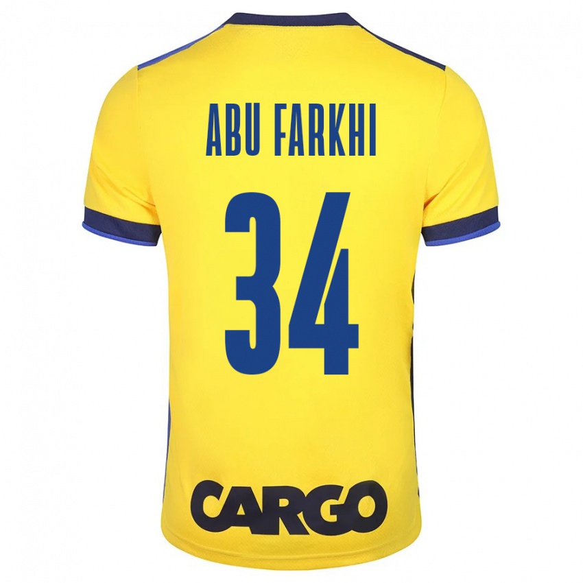 Mulher Camisola Sayed Abu Farkhi #34 Amarelo Principal 2023/24 Camisa