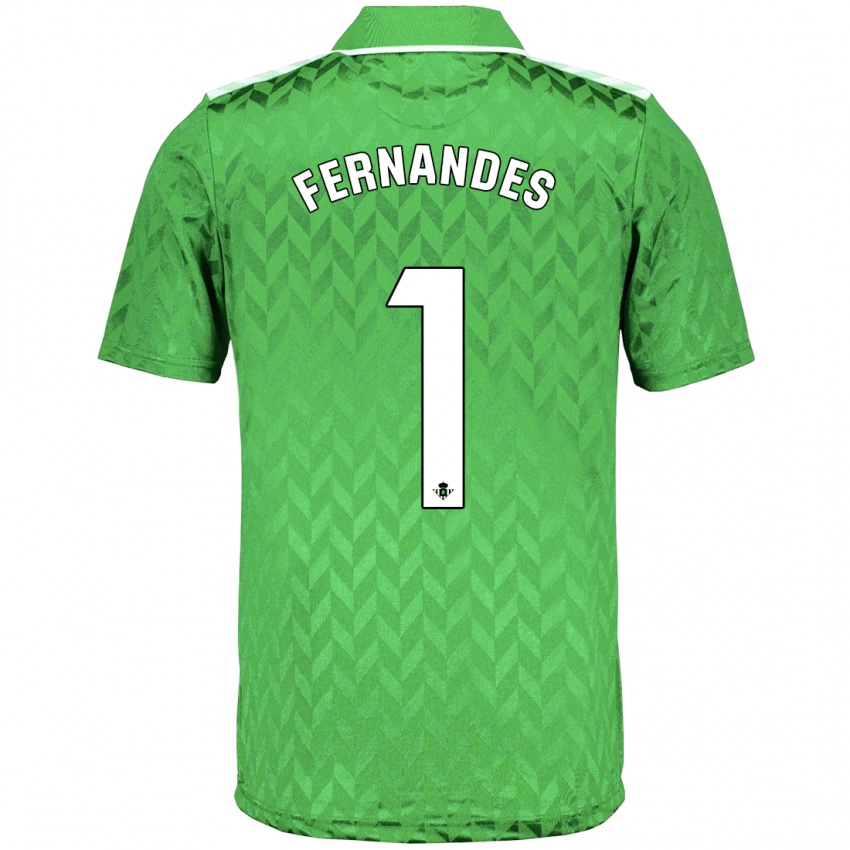 Mulher Camisola Guilherme Fernandes #1 Verde Alternativa 2023/24 Camisa