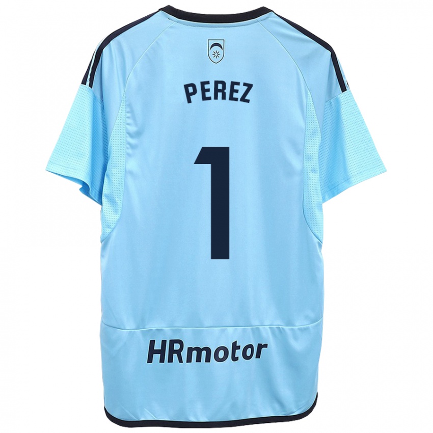 Mulher Camisola Silvia Pérez Fernández De Romarategui #1 Azul Alternativa 2023/24 Camisa