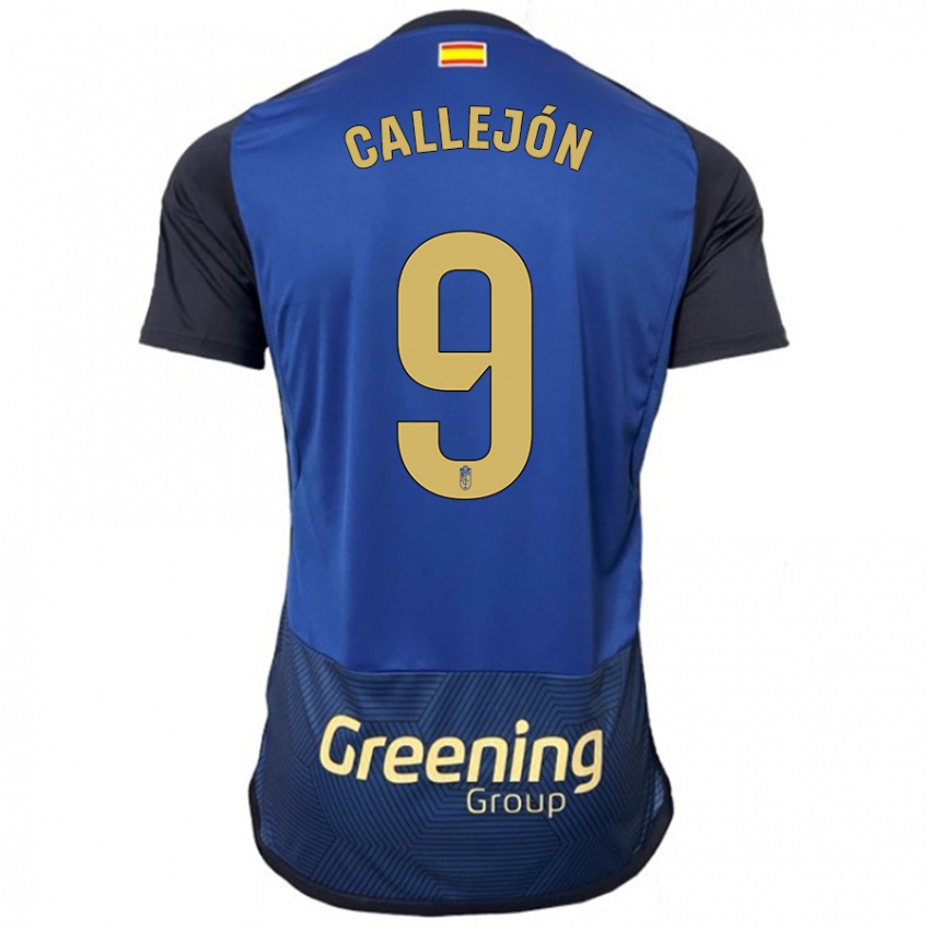 Mulher Camisola Jose Callejon #9 Marinha Alternativa 2023/24 Camisa