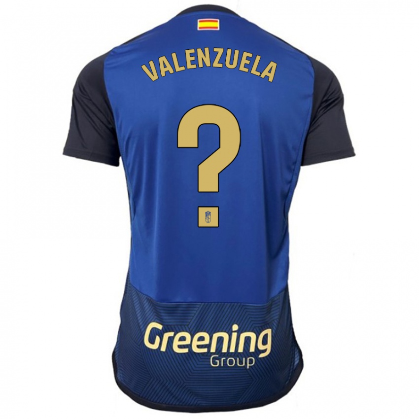 Mulher Camisola Adrián Valenzuela #0 Marinha Alternativa 2023/24 Camisa