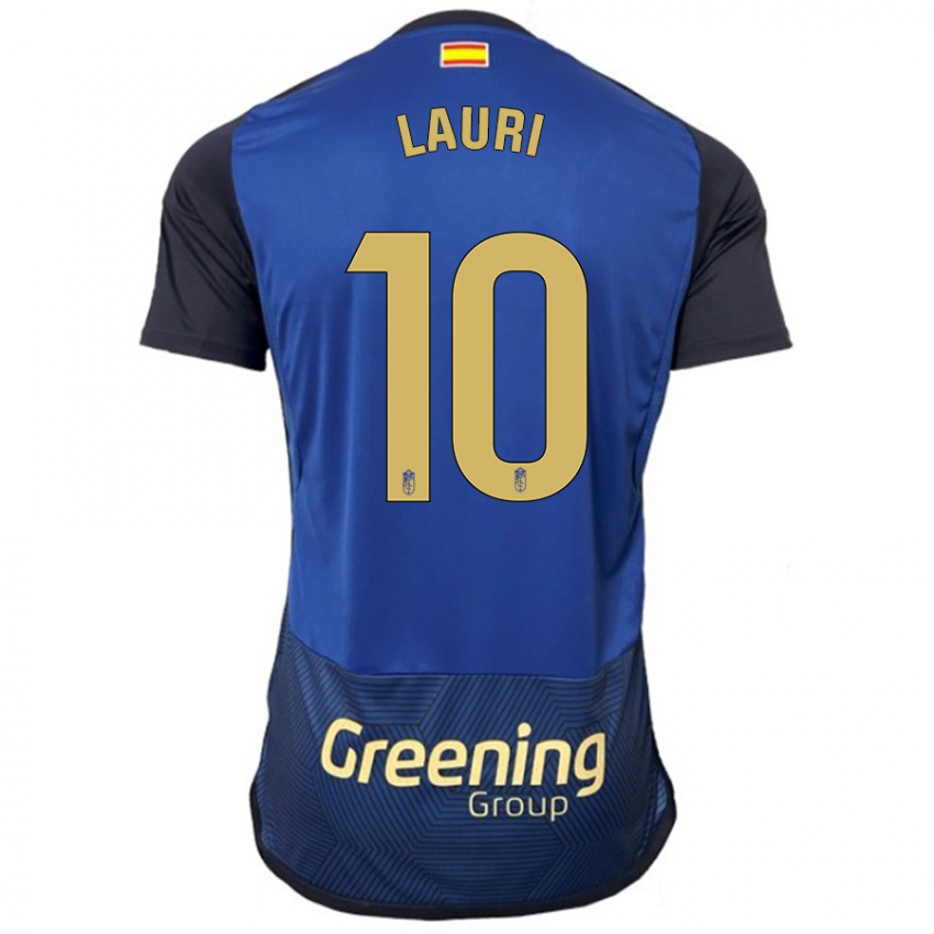 Mulher Camisola Lauri #10 Marinha Alternativa 2023/24 Camisa