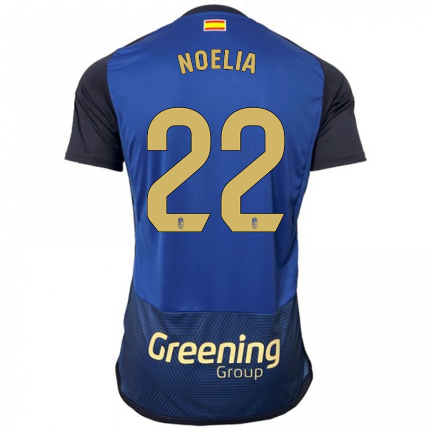 Mulher Camisola Noelia Salas Mullens #22 Marinha Alternativa 2023/24 Camisa