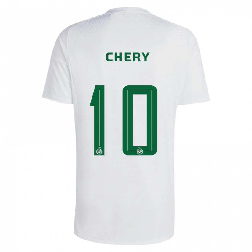 Mulher Camisola Tjaronn Chery #10 Azul Esverdeado Alternativa 2023/24 Camisa