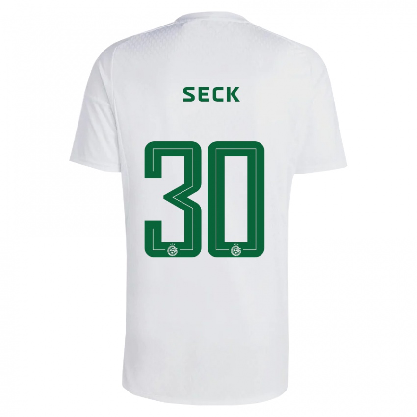 Mulher Camisola Abdoulaye Seck #30 Azul Esverdeado Alternativa 2023/24 Camisa