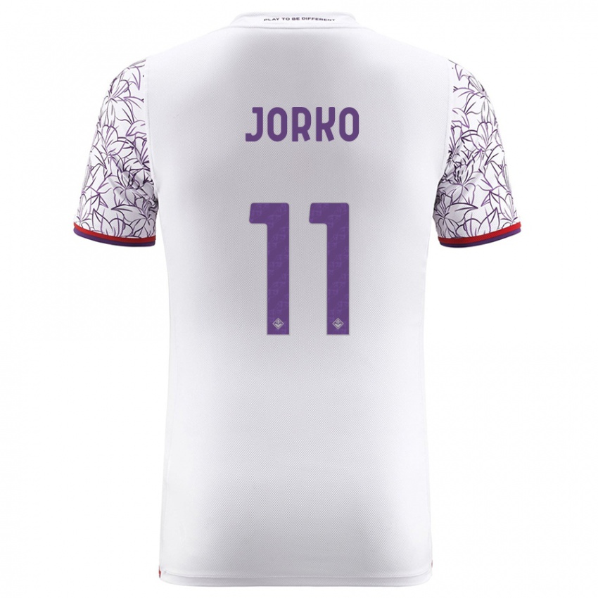 Mulher Camisola Jonathan Ikone #11 Branco Alternativa 2023/24 Camisa