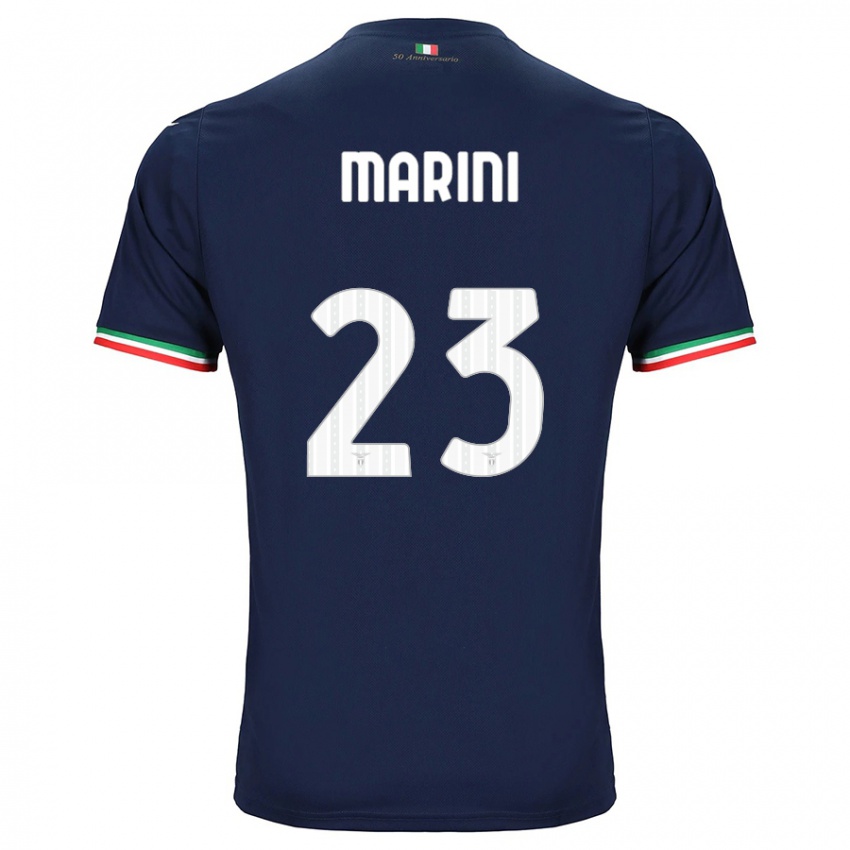 Mulher Camisola Matteo Marini #23 Marinha Alternativa 2023/24 Camisa