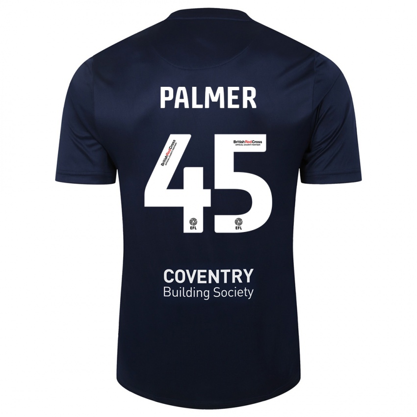 Mulher Camisola Kasey Palmer #45 Marinha Vermelha Alternativa 2023/24 Camisa