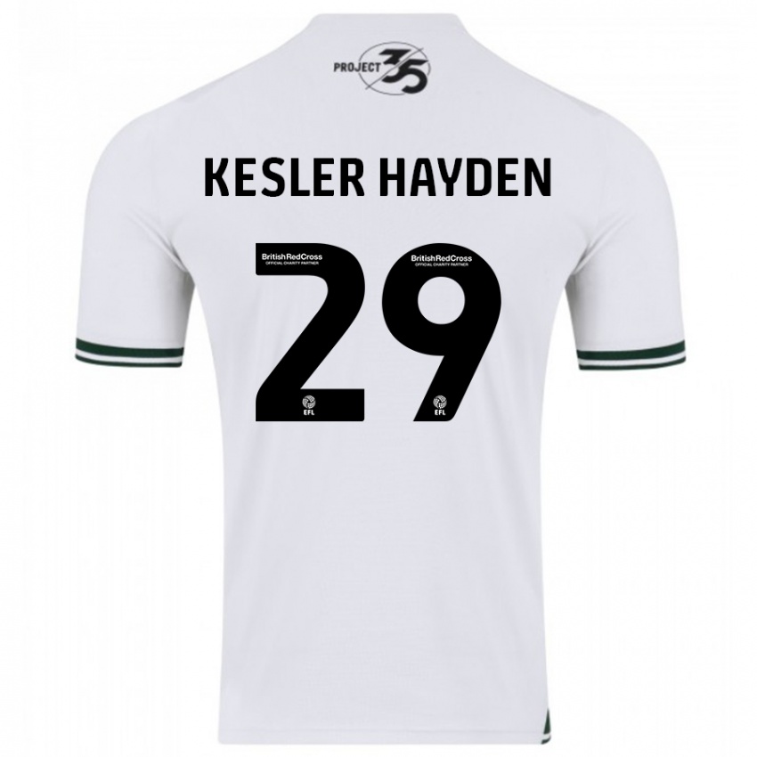 Mulher Camisola Kaine Kesler-Hayden #29 Branco Alternativa 2023/24 Camisa