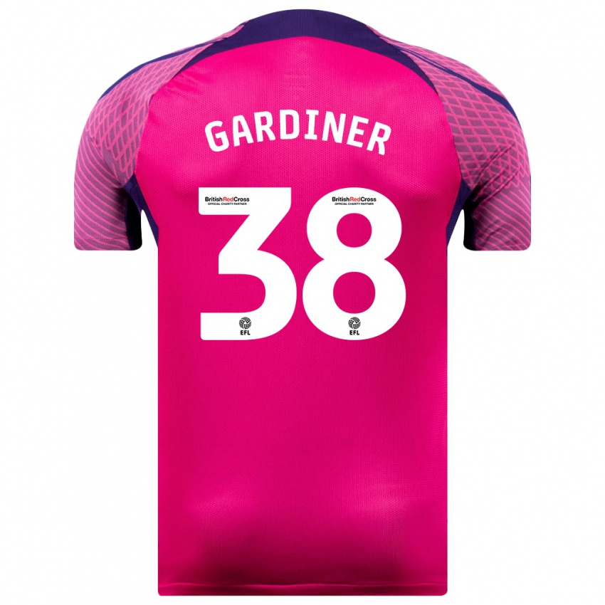 Mulher Camisola Harry Gardiner #38 Roxo Alternativa 2023/24 Camisa