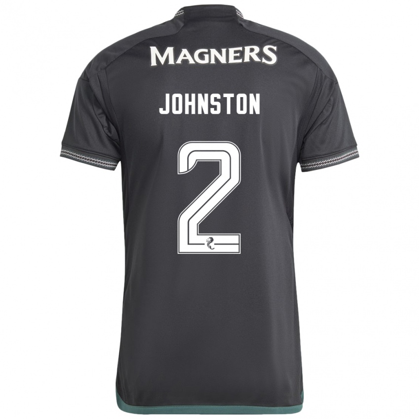 Mulher Camisola Alistair Johnston #2 Preto Alternativa 2023/24 Camisa