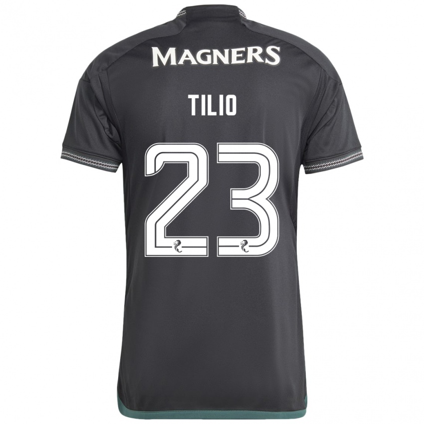 Mulher Camisola Marco Tilio #23 Preto Alternativa 2023/24 Camisa