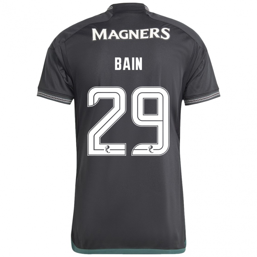 Mulher Camisola Scott Bain #29 Preto Alternativa 2023/24 Camisa