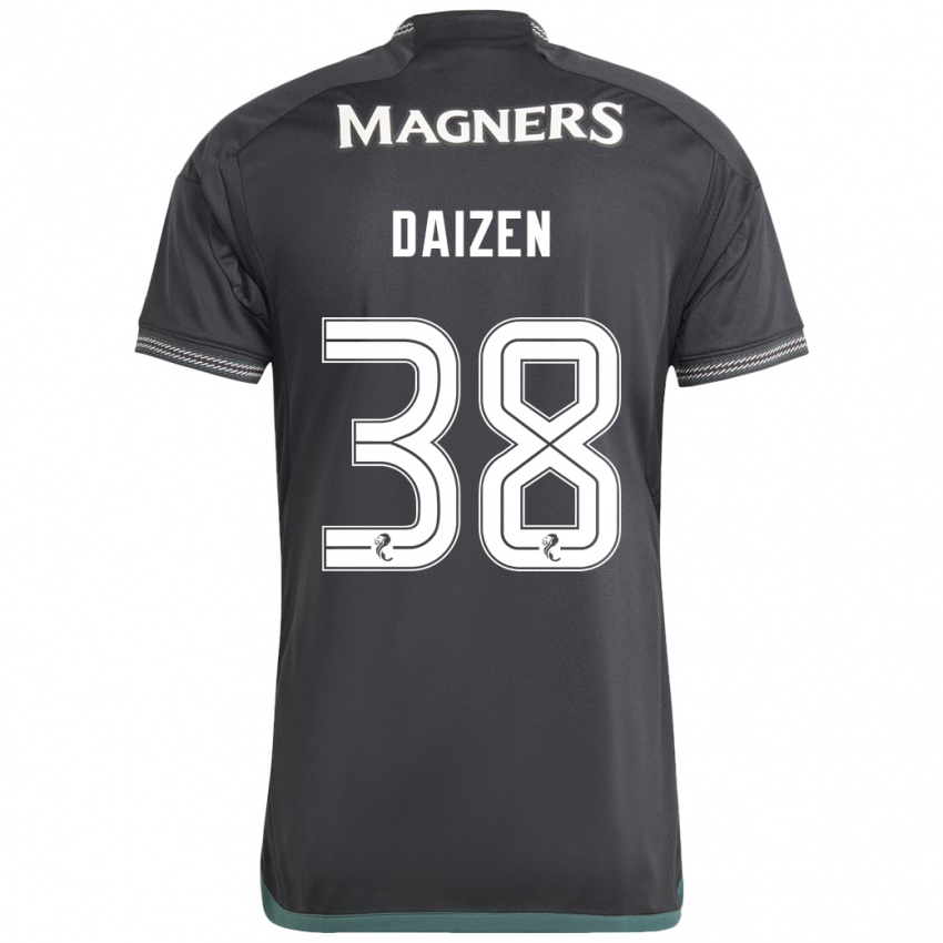 Mulher Camisola Daizen Maeda #38 Preto Alternativa 2023/24 Camisa