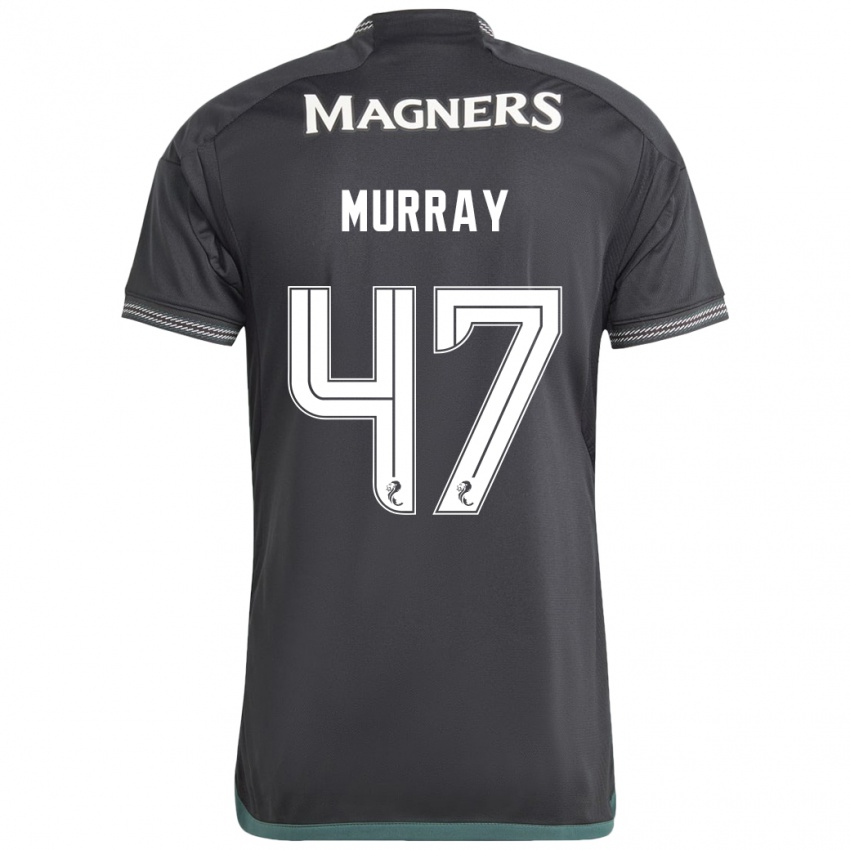 Mulher Camisola Dane Murray #47 Preto Alternativa 2023/24 Camisa