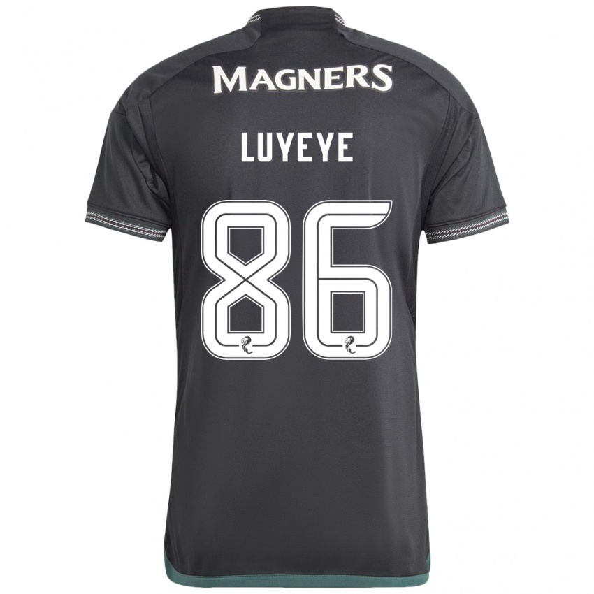 Mulher Camisola Benny-Jackson Luyeye #86 Preto Alternativa 2023/24 Camisa