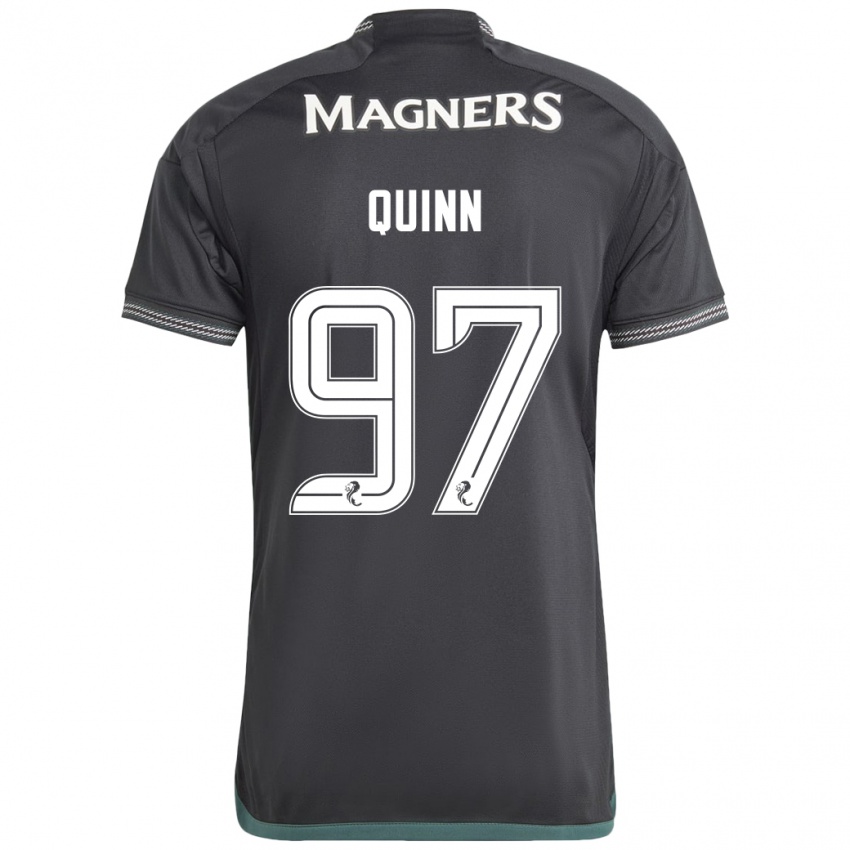 Mulher Camisola Ben Quinn #97 Preto Alternativa 2023/24 Camisa