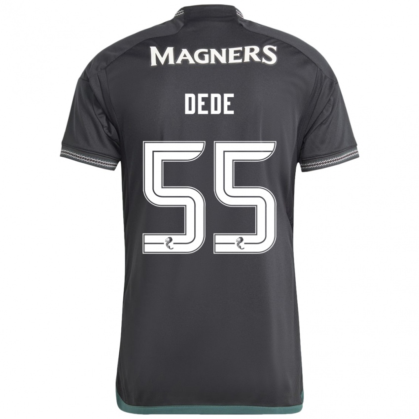 Mulher Camisola Josh Dede #55 Preto Alternativa 2023/24 Camisa