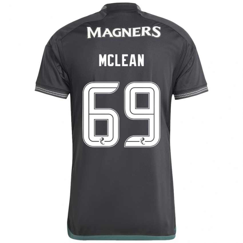 Mulher Camisola Kai Mclean #69 Preto Alternativa 2023/24 Camisa