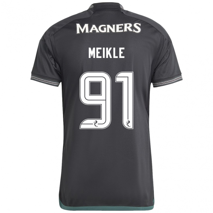 Mulher Camisola Jamie Meikle #91 Preto Alternativa 2023/24 Camisa