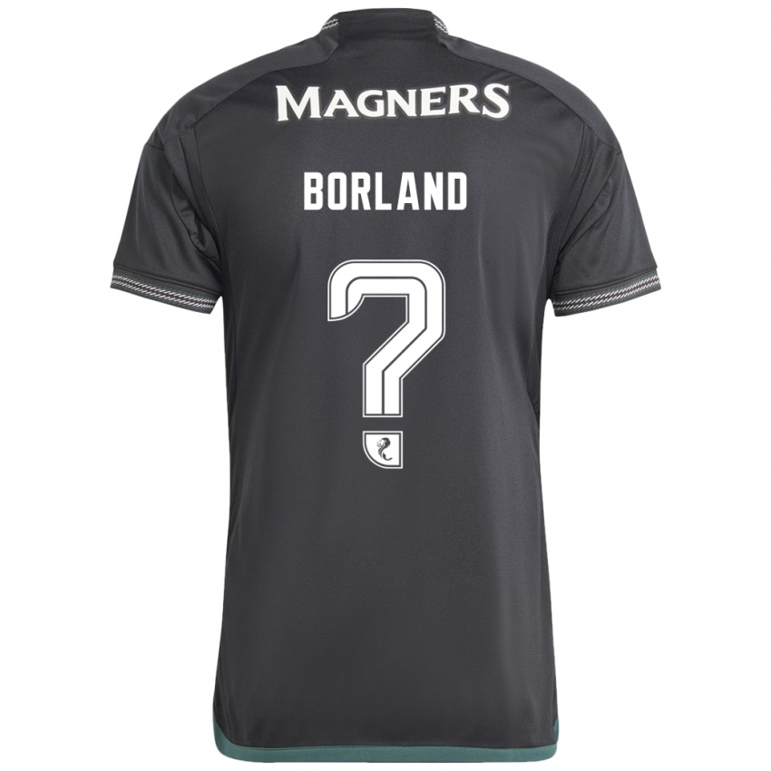 Mulher Camisola Hayden Borland #0 Preto Alternativa 2023/24 Camisa