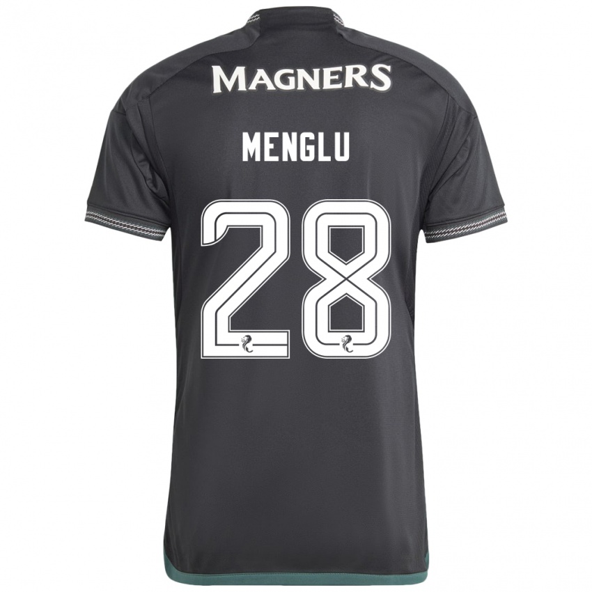 Mulher Camisola Shen Menglu #28 Preto Alternativa 2023/24 Camisa