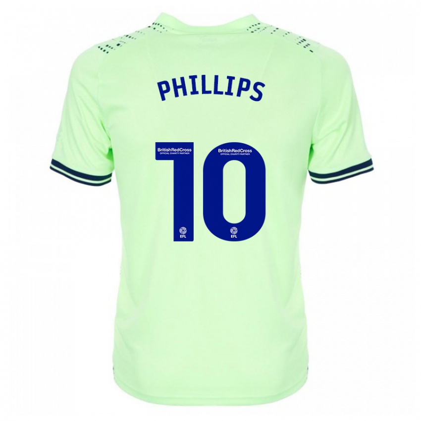 Mulher Camisola Matt Phillips #10 Marinha Alternativa 2023/24 Camisa