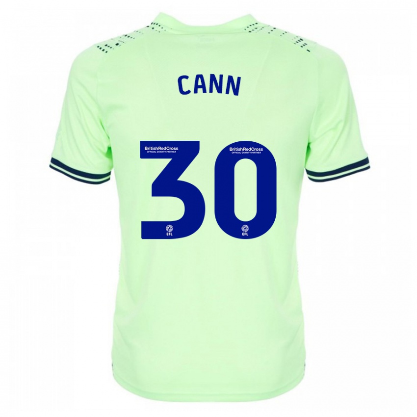 Mulher Camisola Ted Cann #30 Marinha Alternativa 2023/24 Camisa