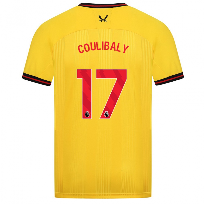 Mulher Camisola Ismaila Coulibaly #17 Amarelo Alternativa 2023/24 Camisa