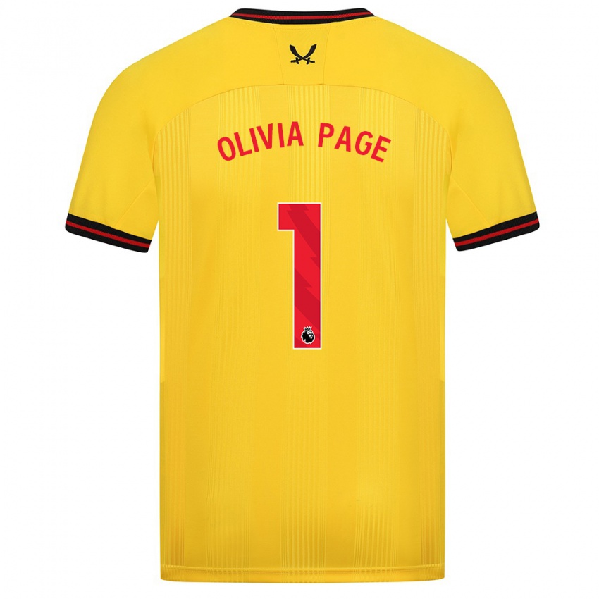 Mulher Camisola Olivia Page #1 Amarelo Alternativa 2023/24 Camisa