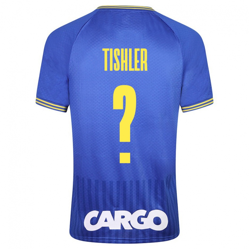 Mulher Camisola Daniel Tishler #0 Azul Alternativa 2023/24 Camisa