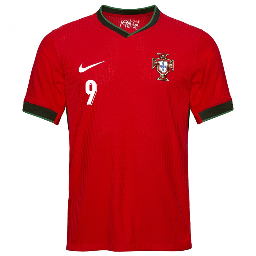 Criança Camisola Portugal Goncalo Ramos #9 Vermelho Principal 24-26 Camisa