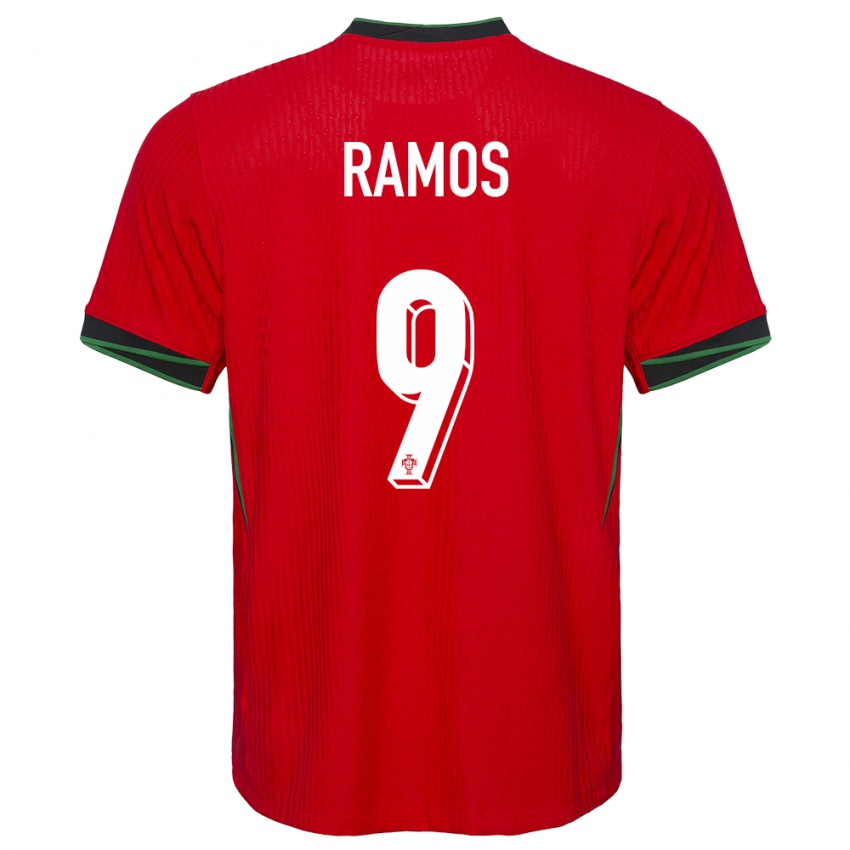 Criança Camisola Portugal Goncalo Ramos #9 Vermelho Principal 24-26 Camisa