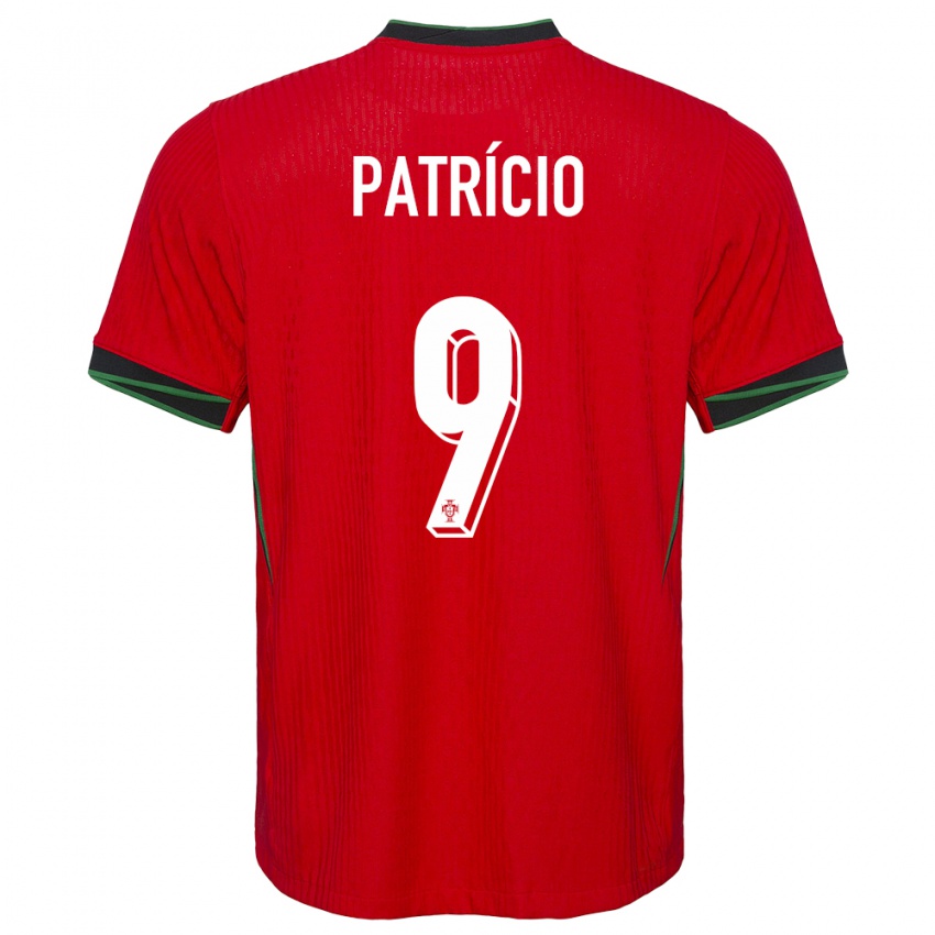 Criança Camisola Portugal Nuno Patricio #9 Vermelho Principal 24-26 Camisa