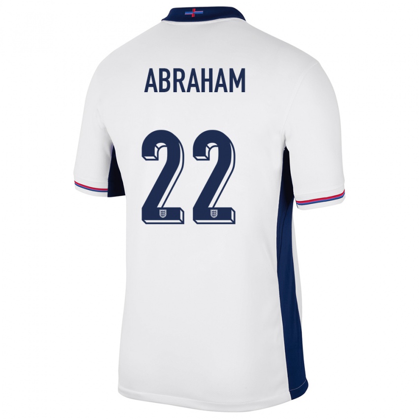 Criança Camisola Inglaterra Tammy Abraham #22 Branco Principal 24-26 Camisa