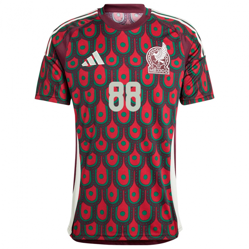 Criança Camisola México Maricarmen Reyes #88 Marrom Principal 24-26 Camisa