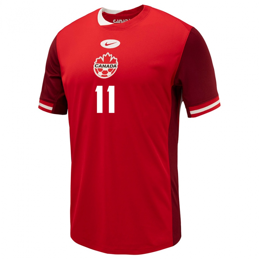 Criança Camisola Canadá Ballou Tabla #11 Vermelho Principal 24-26 Camisa