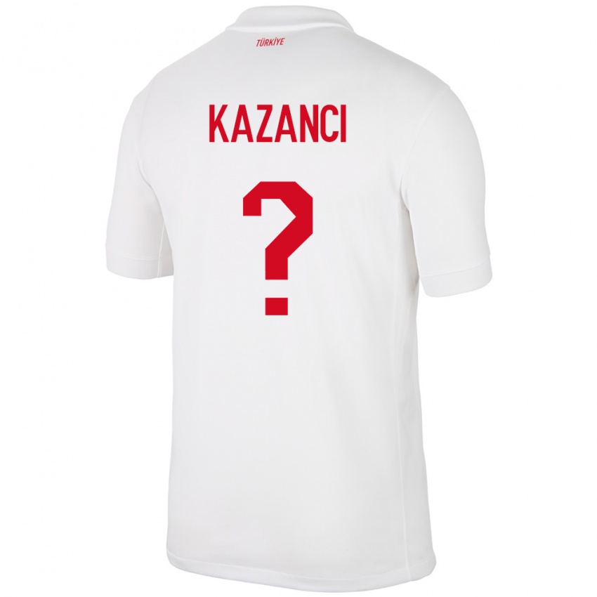 Criança Camisola Turquia Şant Kazancı #0 Branco Principal 24-26 Camisa