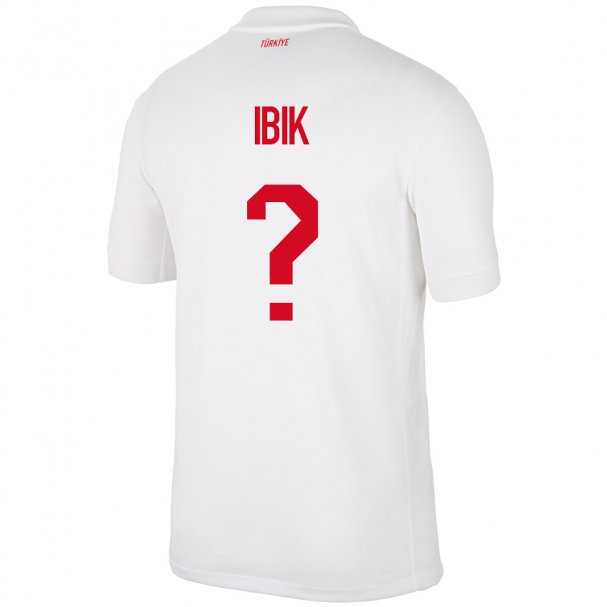 Criança Camisola Turquia Ada İbik #0 Branco Principal 24-26 Camisa