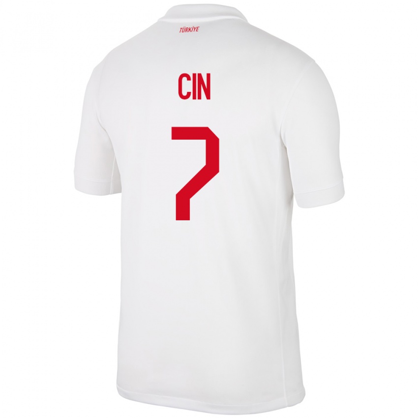 Criança Camisola Turquia Miray Cin #7 Branco Principal 24-26 Camisa