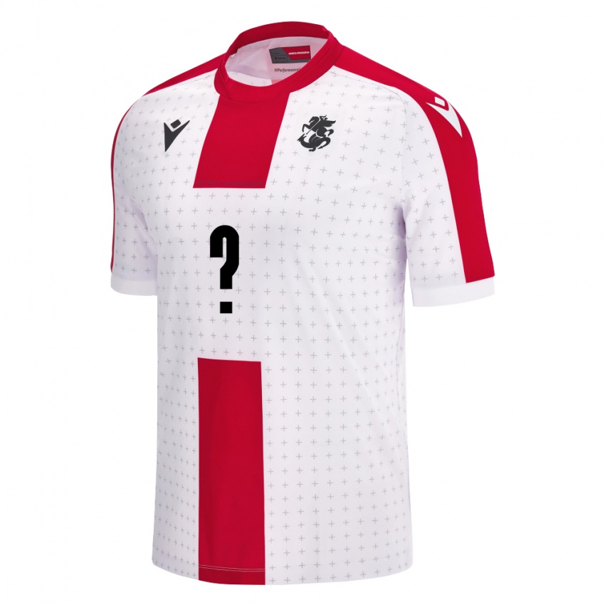 Criança Camisola Geórgia Tornike Mindiashvili #0 Branco Principal 24-26 Camisa