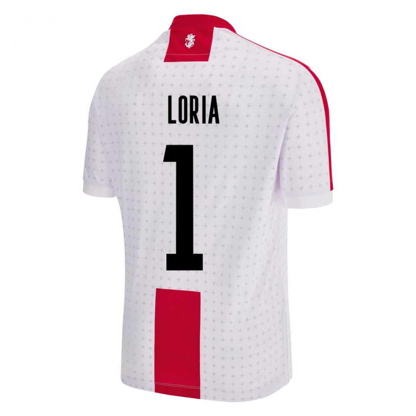 Criança Camisola Geórgia Giorgi Loria #1 Branco Principal 24-26 Camisa