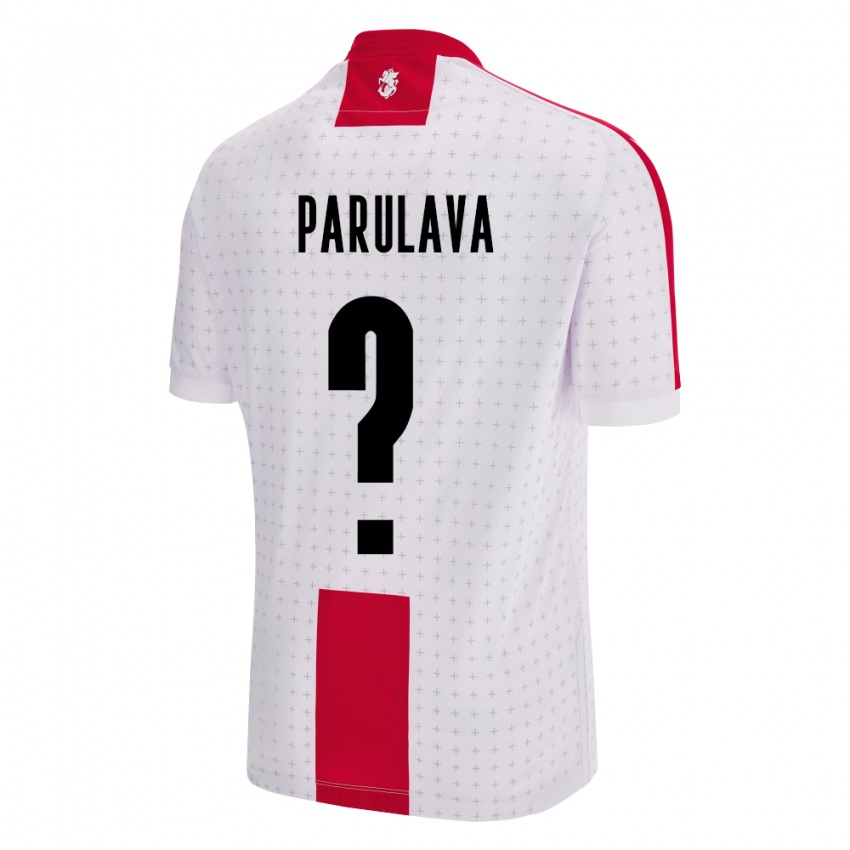 Criança Camisola Geórgia Otar Parulava #0 Branco Principal 24-26 Camisa