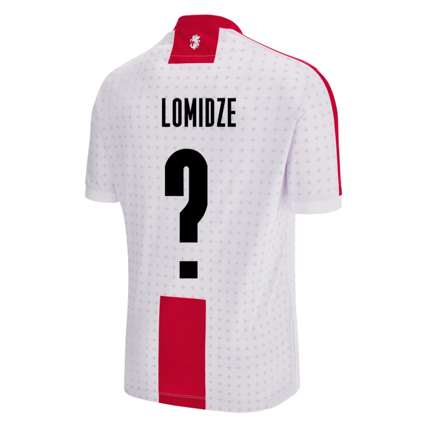 Criança Camisola Geórgia Giorgi Lomidze #0 Branco Principal 24-26 Camisa